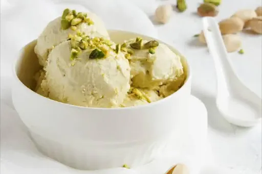 Kesar Pista Ice Cream