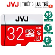 Thẻ Nhớ 32Gb Jvj Pro U3 Class 10–Chuyên Dụng Cho Camera, Điện Thoại, Máy Ảnh, ... Tốc Độ Cao 95Mb - 140Mb/S