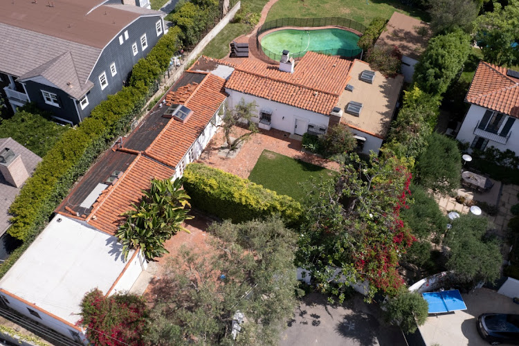 View of Marilyn Monroe's Spanish Colonial-style former house as Los Angeles City Council voted to launch a process to designate actress Marilyn Monroe's former home, where she died of a drug overdose in 1962, a historic and cultural monument, blocking plans to demolish the property, in Los Angeles, California, US, September 11, 2023.