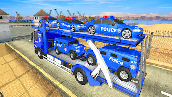 Grand Police Transport Truck Screenshot