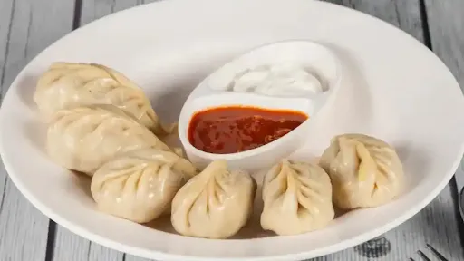 Chicken Steamed Momos [6 Pieces]