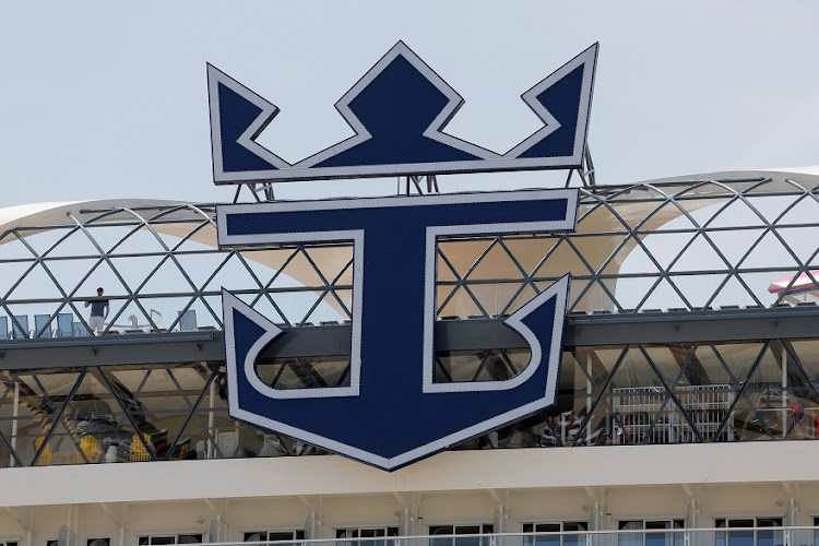 The logo of the company Royal Caribbean is seen on the 'Wonder of the Seas' cruise ship, the world’s largest cruise ship, docked at a port in Malaga, southern Spain. File photo: JON NAZCA/REUTERS