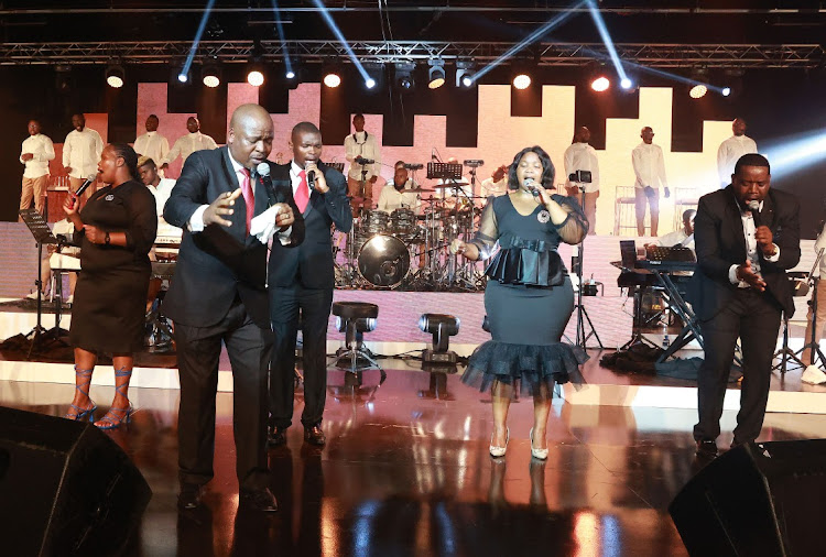 Ncandweni Christ Ambassadors performing with MTN Joyous Celebration during the third edition of Restoration – Imvuselelo show at Emperors Palace, Johannesburg on saturday night.