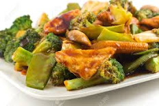 Tofu w. Mixed Vegetables