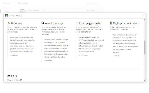 Domain Whitelist