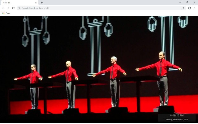 Kraftwerk New Tab & Wallpapers Collection