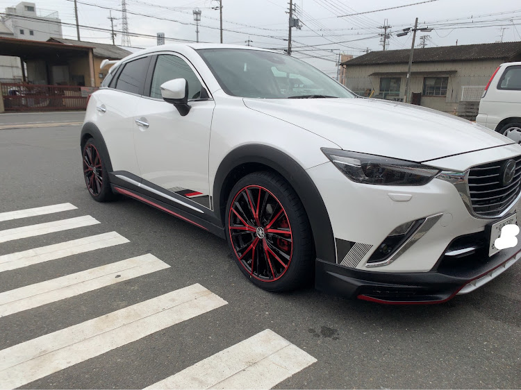 CX-3のホイール・タイヤ交換・インチアップに関するカスタム事例の投稿画像1枚目