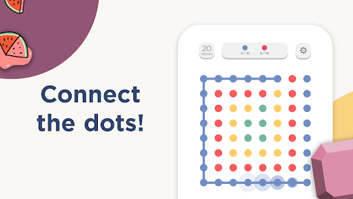 Screenshot Two Dots: Fun Dot & Line Games