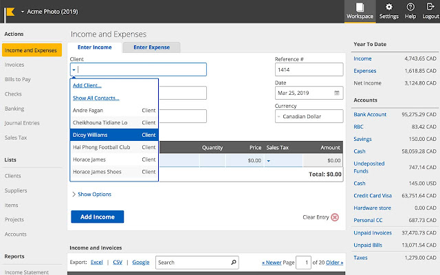 Kashoo Simple Cloud Accounting chrome extension