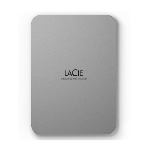 Ổ Cứng Di Động HDD LaCie Mobile Drive 2022 2TB USB-C 3.2 gen 1 (Bạc) - STLP2000400