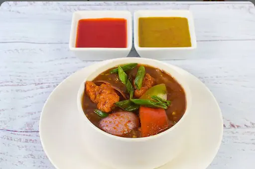 Schezwan Paneer Gravy [10 Pieces]