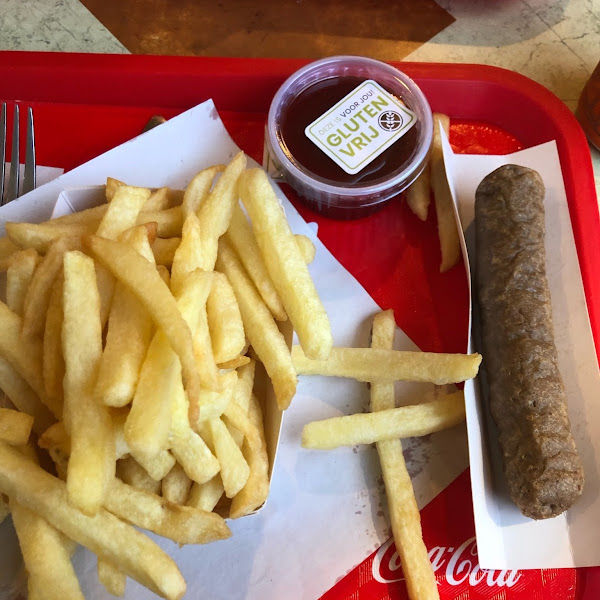 Gluten-Free Fries at Frituur Gluti-no