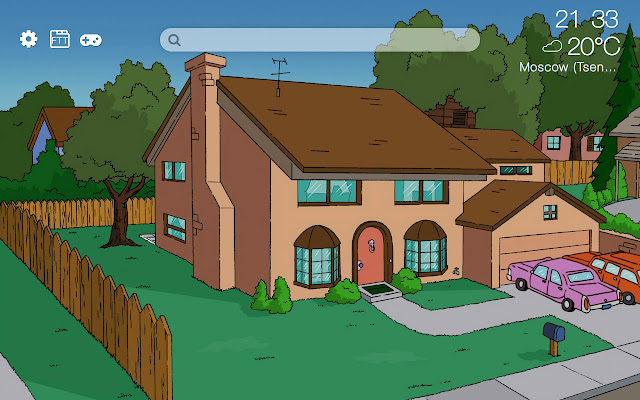 The Simpsons HD new free tab theme