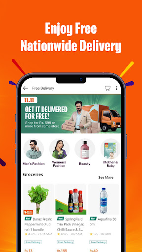 Screenshot Daraz Online Shopping App