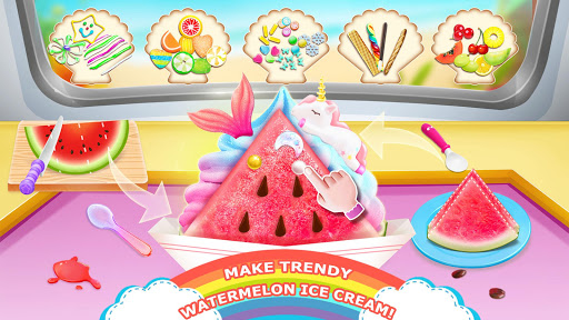 Unicorn Chef: Summer Ice Foods - Cooking Games APK MOD screenshots 5