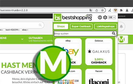 Bestshopping Cashback & Rabattcodes small promo image