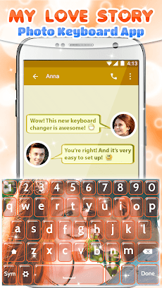 私のラブストーリー:フォトキーボードのおすすめ画像4