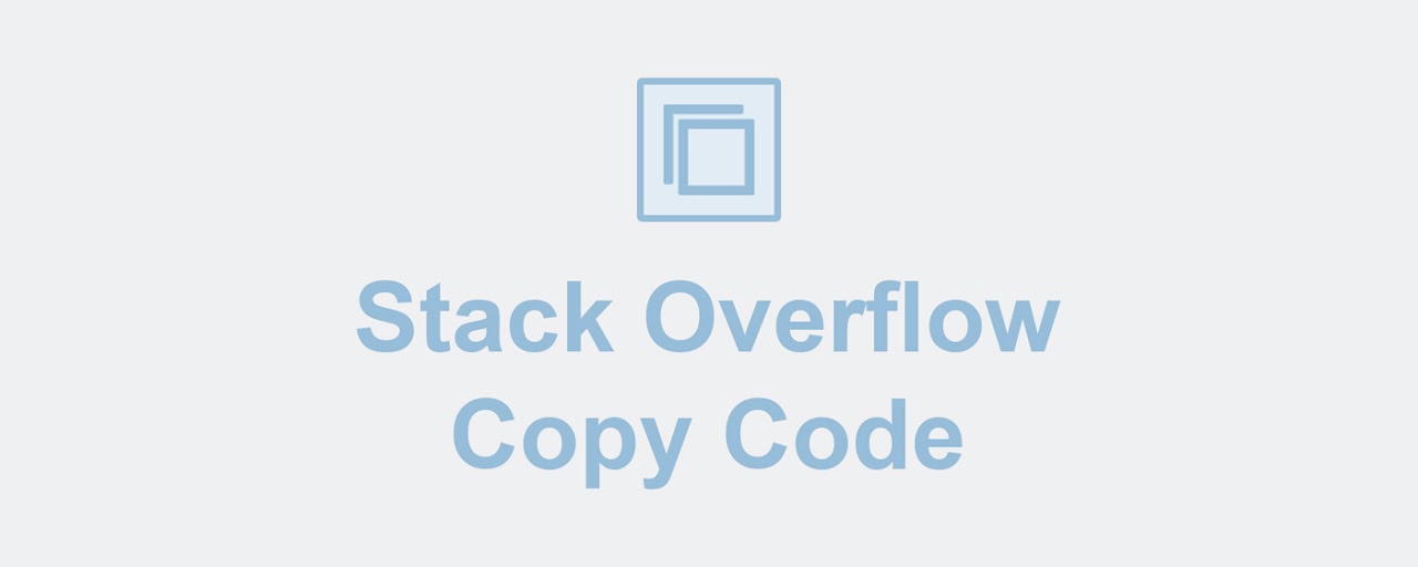 Stack Overflow Copy Code Preview image 2