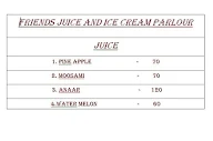 Friends Juice & Ice Cream Parlour menu 4