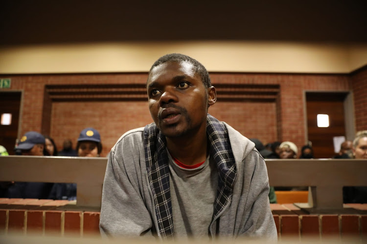 Ntokozo Zikhali has been sentenced to life imprisonment for the rape of a nine-year-old girl. He was acquitted last week of the kidnap, rape, murder and mutilation of Bokgabo Poo, 4, in October last year. File photo.