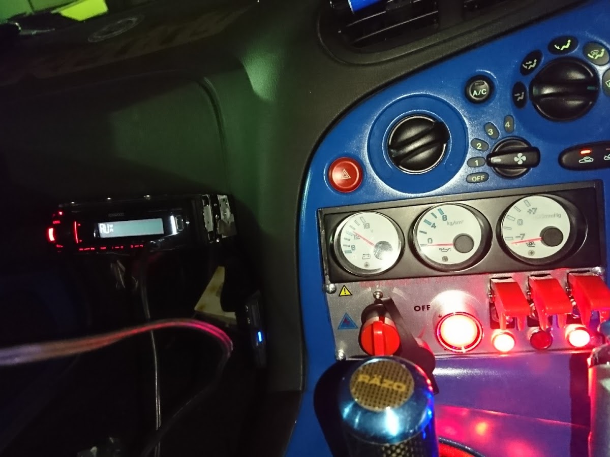 Rx 7 Fd3s 中期の愛車紹介 Diy レッドメモリー レーシングスイッチ 配線加工に関するカスタム メンテナンスの投稿画像 車 のカスタム情報はcartune