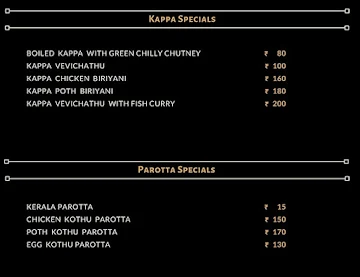 Keraabian Spices Kerala Delivery Kitchen menu 