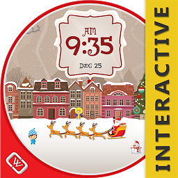 Christmas Santa Watch Face