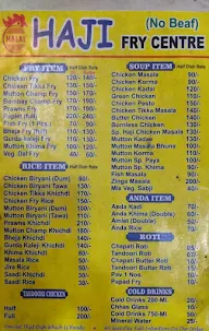 Haji Fry Centre menu 4