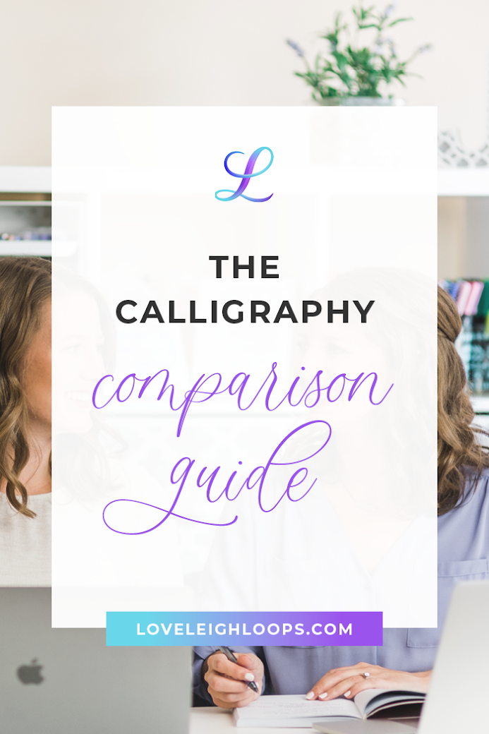 Brush Pens — Calligraphy Blog — Loveleigh Loops