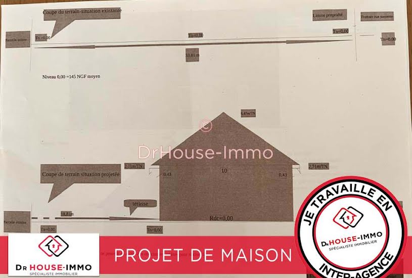  Vente Terrain agricole - 766m² à Crespin (59154) 