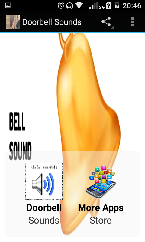 Android application Doorbell Sounds screenshort