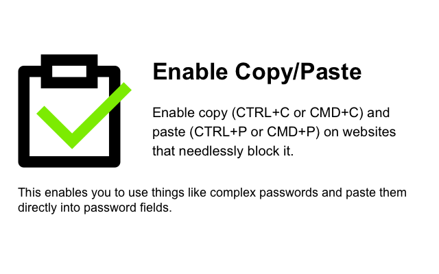 Enable Copy/Paste Preview image 0