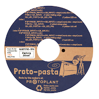 Protopasta Translucent Forget-Me-Not Blue HTPLA Filament - 2.85mm (0.5kg)