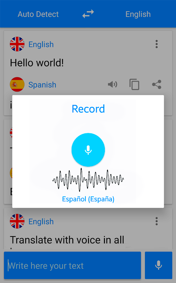  Translate voice - Translator- screenshot 