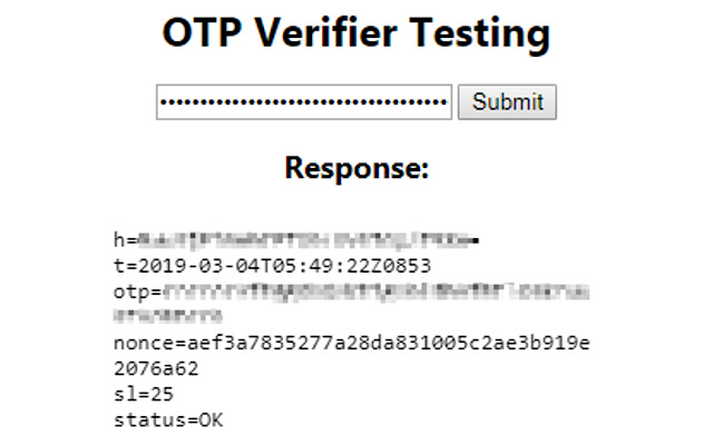 OTP Tester