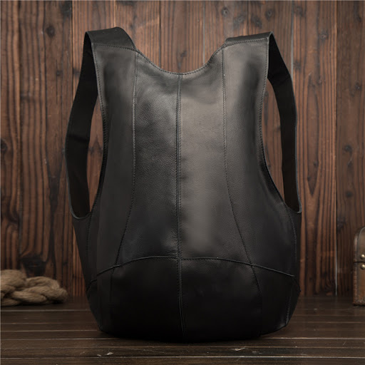 Title 9, 2108 Mens Backpack Crazy Horse Leather Retro D...