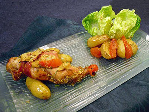 Lapin à la moutarde
