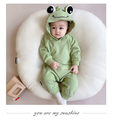 Title 17, Infant Spring and Autumn Hooded Western Style R...