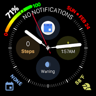 Classic 3100 - Wear OS Watch Faces Ambient Second(圖3)-速報App