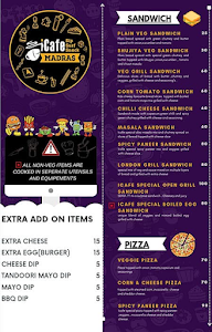 I Cafe menu 6