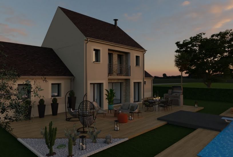  Vente Terrain + Maison - Terrain : 661m² - Maison : 140m² à Bazoches-sur-le-Betz (45210) 