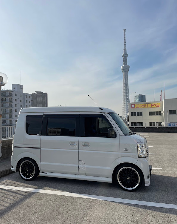 NV100クリッパー リオのフォローワーさんに感謝・ホイールショットに関するカスタム事例の投稿画像1枚目
