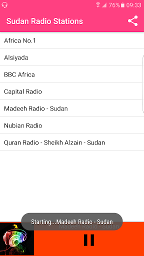 Sudan Radio Stations
