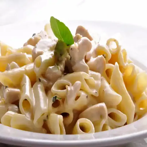 Pasta With White Sauce