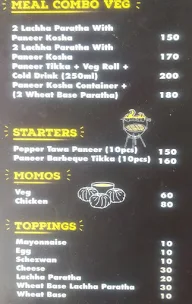 Kolkata Rolls menu 1