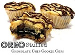 Oreo Stuffed Chocolate Chip Cookie Cups was pinched from <a href="http://www.spendwithpennies.com/oreo-stuffed-chocolate-chip-cookie-bites/" target="_blank">www.spendwithpennies.com.</a>