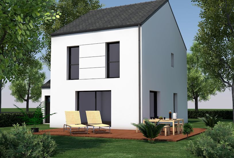  Vente Terrain + Maison - Terrain : 445m² - Maison : 82m² à Saint-Mars-du-Désert (44850) 