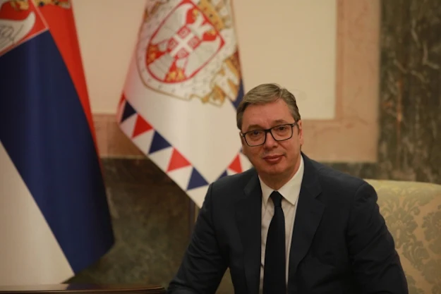 Vučić sa vrhom SPC i Dodikom: Rezolucija o Srebrenici ključno pitanje za opstanak Srba