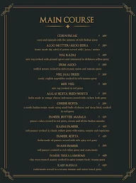 Uphoria - Cafe & Restro menu 1