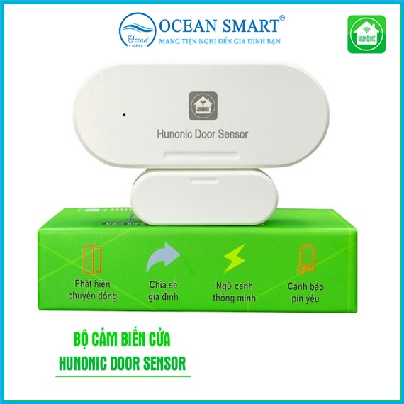 Bộ Cảm Biến Cửa Hunonic Door Sensor - Hnssdoor - Hàng Chính Hãng